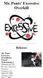 Mobile Screenshot of excessiveoverkill.com